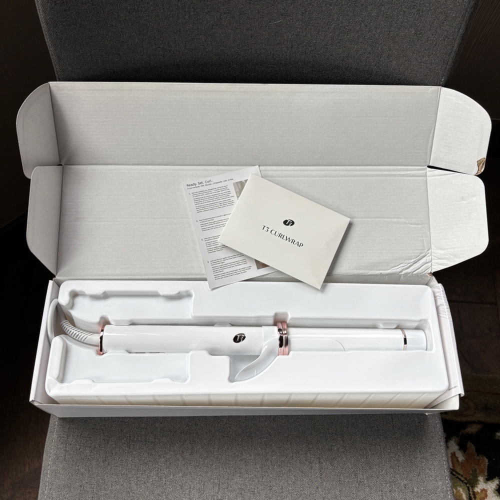 T3 Curlwrap 1.25 Ceramic Rotating Curling Iron